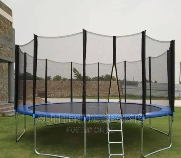 15feet Trampoline With Ladder And Enclosure