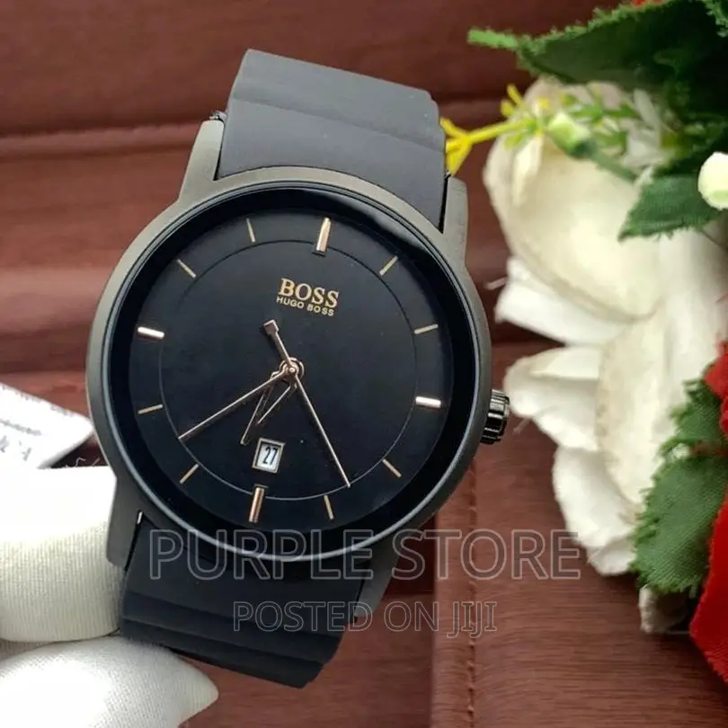 Boss Rubber Wristwatch