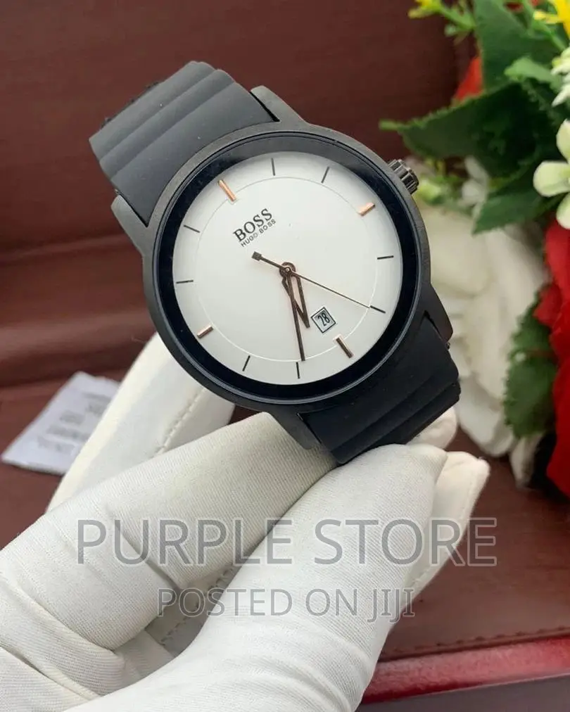 Boss Rubber Wristwatch