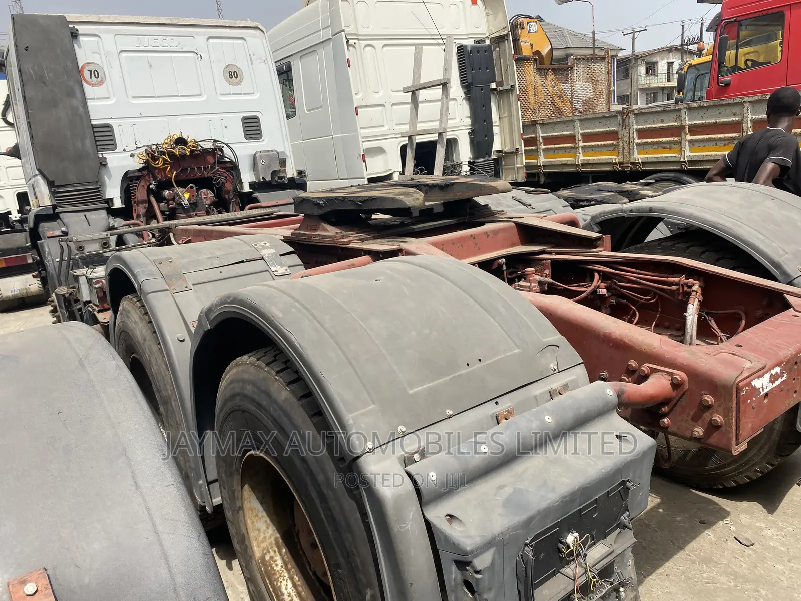 Iveco 10 Tyres 2002 White