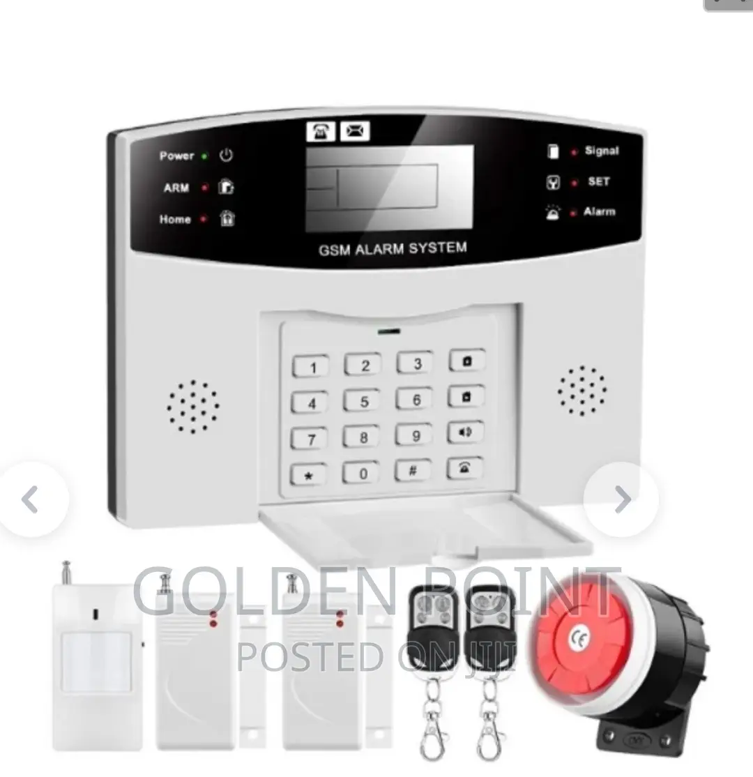 GSM Wireless Burglar Alarm System Wifi
