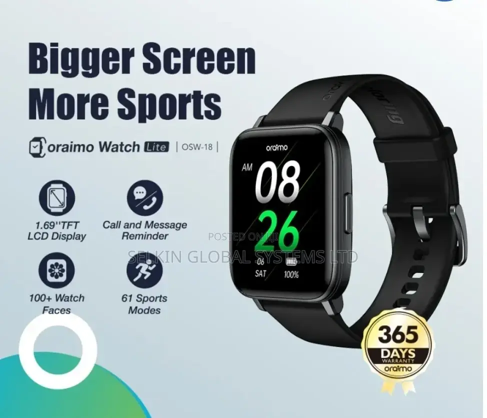 Oraimo Smart Watch Lite