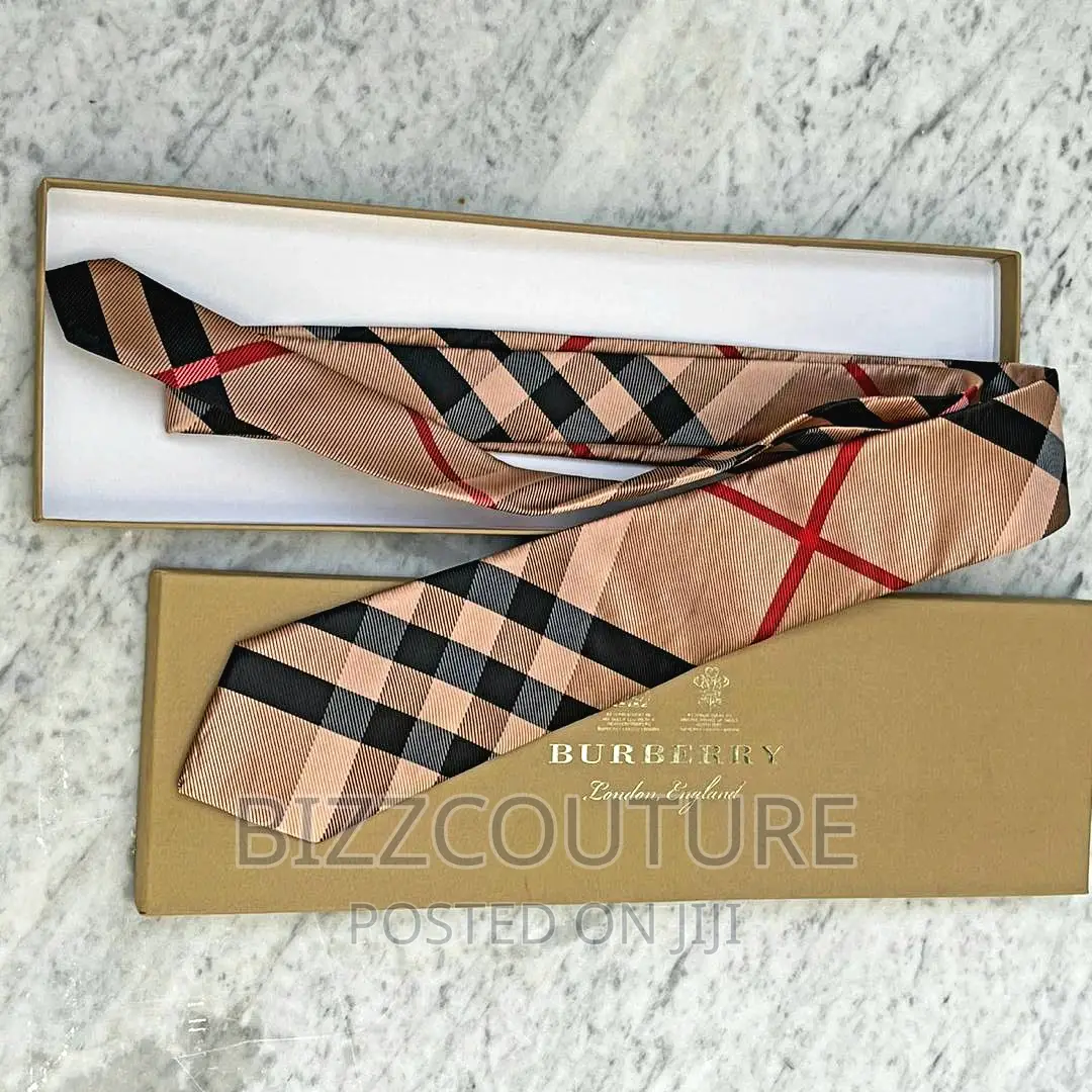 Original BURBERRY TIES Available in Store