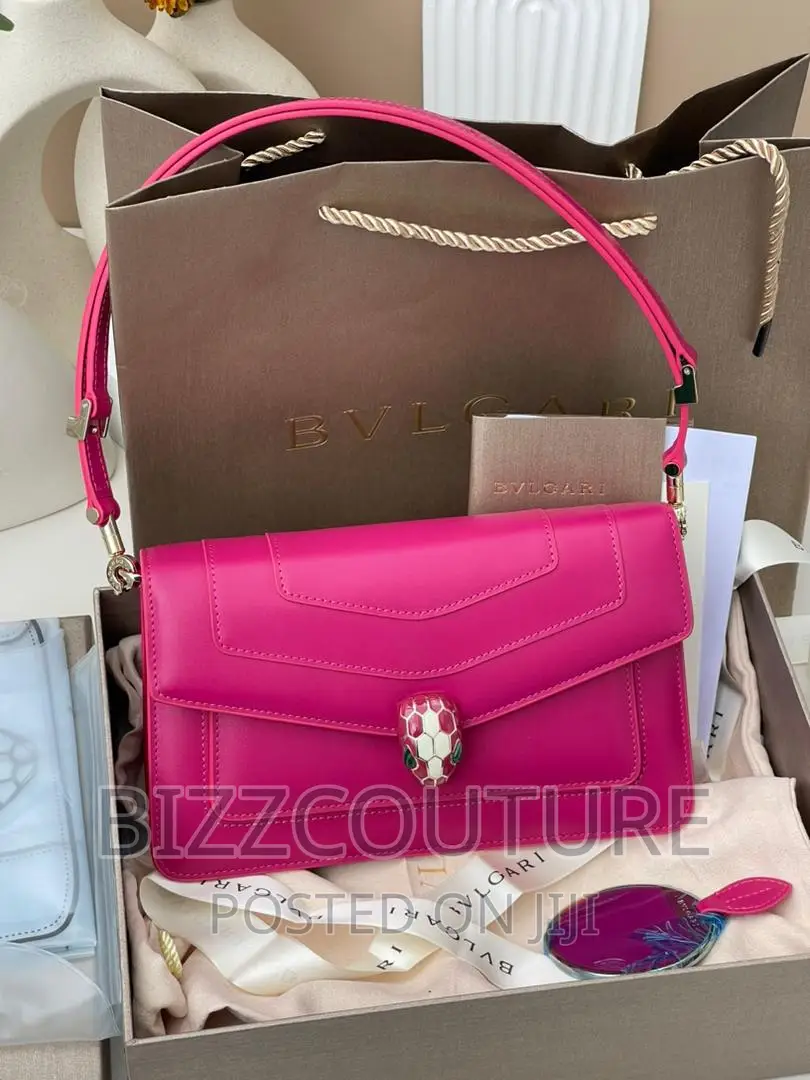 Original BVLGARI Handbags Available in Store