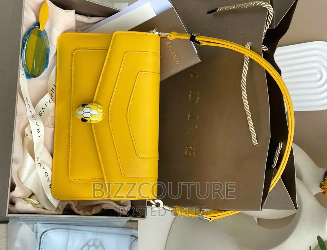 Original BVLGARI Handbags Available in Store