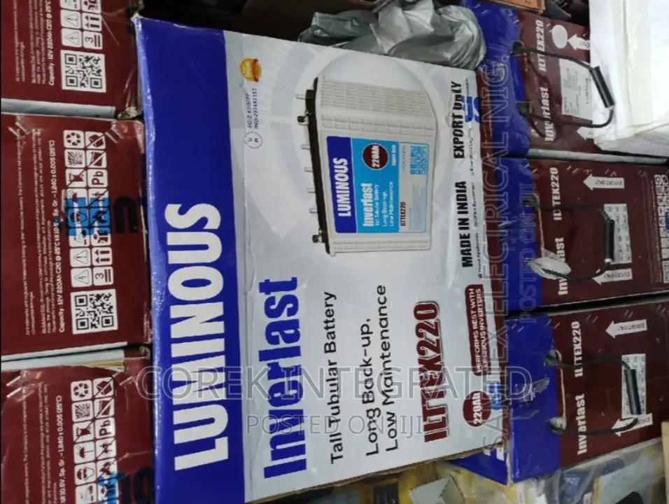 12v/230ah Luminous Tubular