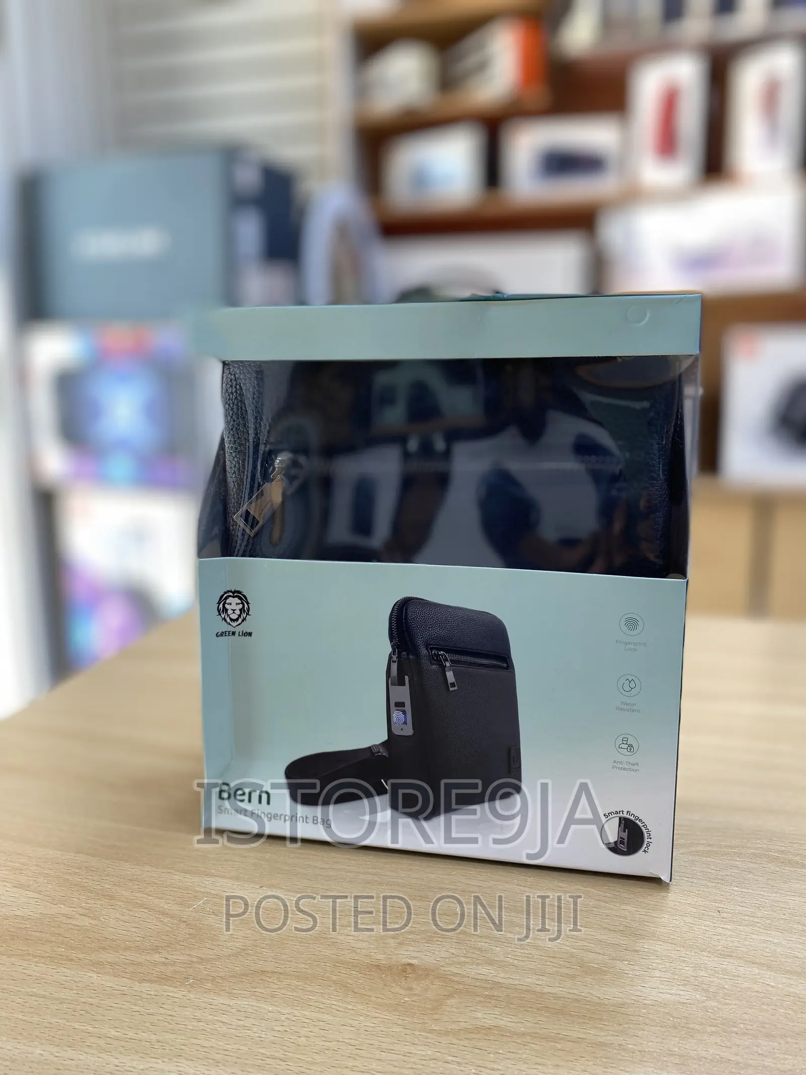 Green Lion Bern Smart Fingerprint Bag