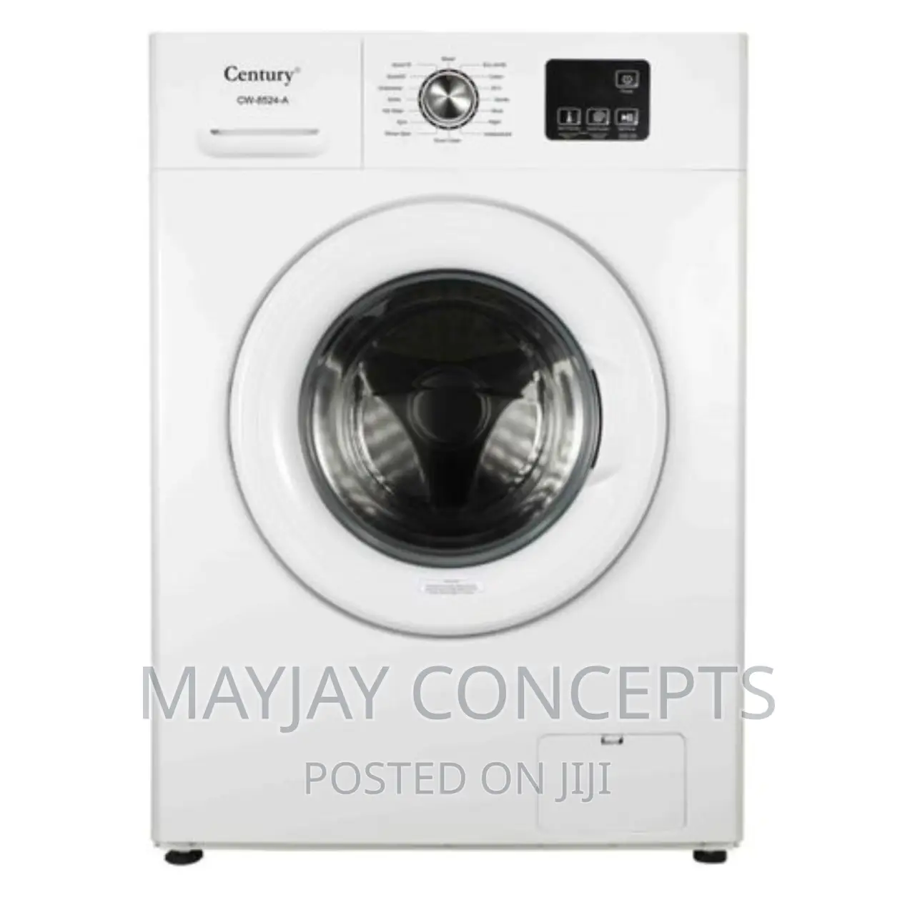 Century 8kg Automatic Washing Machine-Cw8524-A1 Grey White