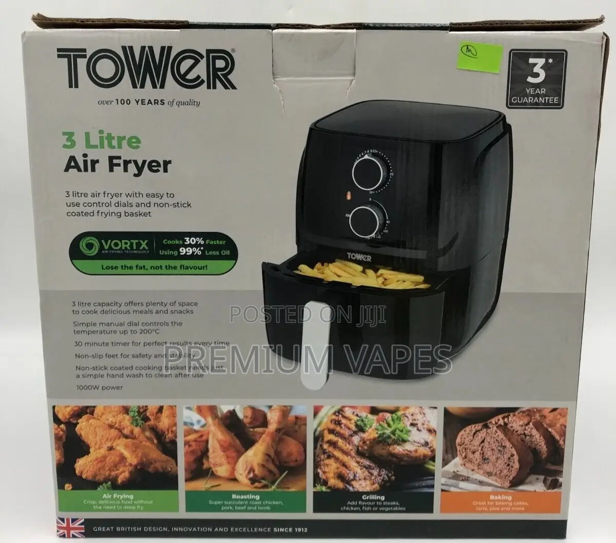 Tower T17079 3L Air Fryer