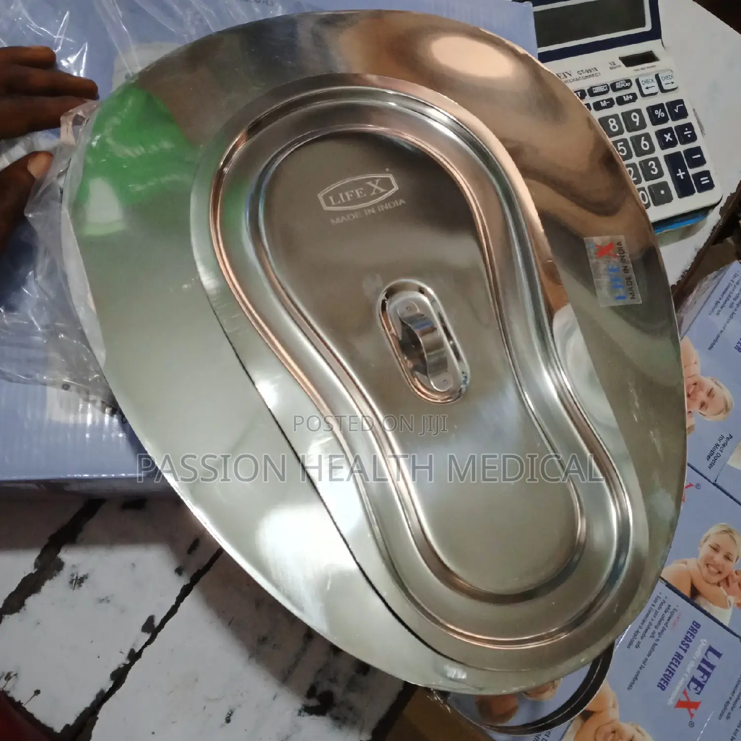 Bed Pan Stainless
