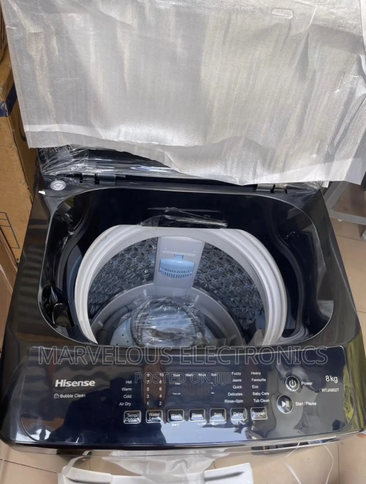 Brand New Hisense Top Loader Automatic Washing Machine