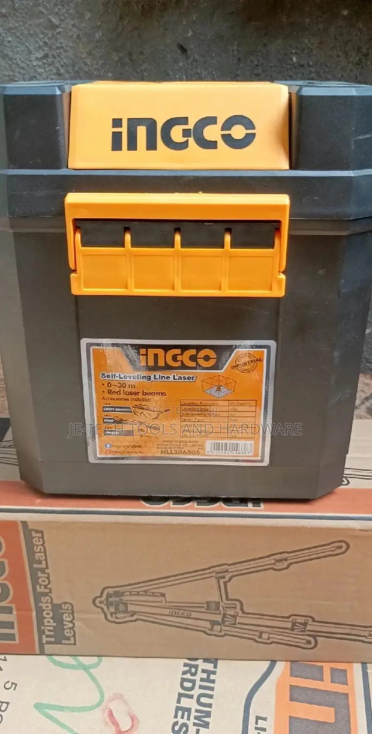 Ingco Self-Leveling Line Laser Green Laser Beam 0~30m