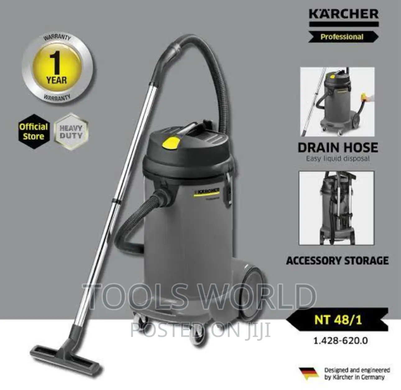 Karcher Wet And Dry Vacuum Cleaner,NT 48/1