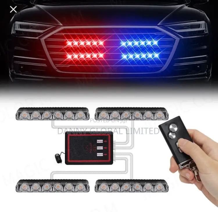 Universal Front Grill Police Light