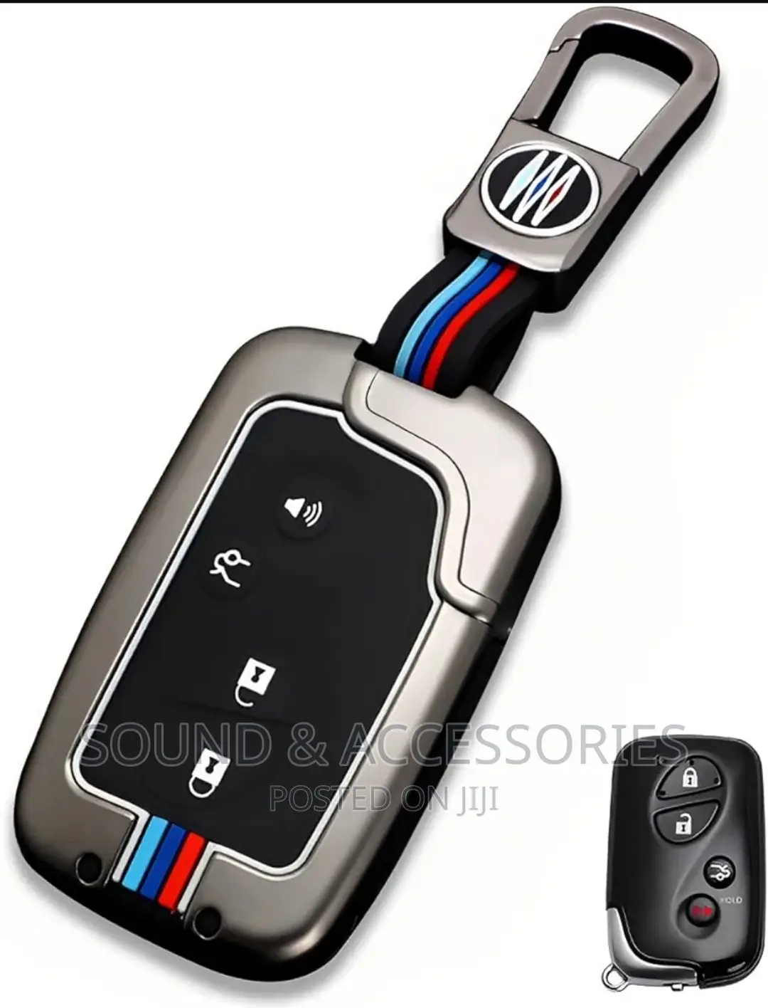 Lexus 4 Buttons 3D Silicone Keyshell Cover/Keyholder
