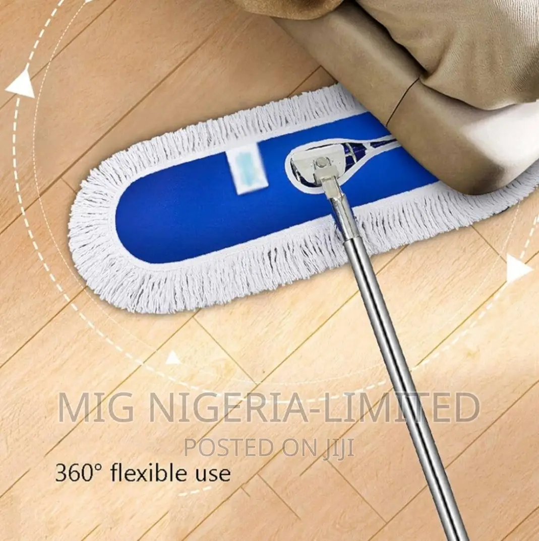 Commercial Industrial Stainless Steel Sweeping Flat Mop 60cm