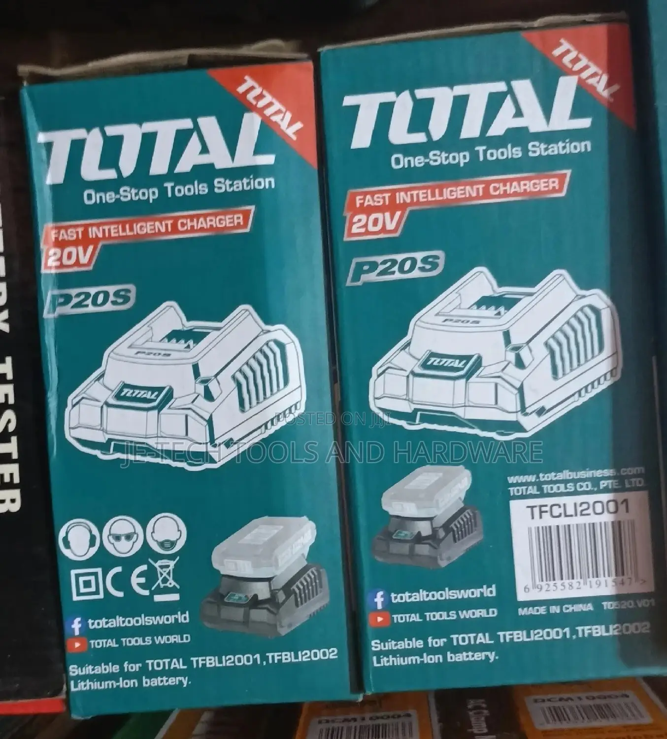 Fast Intelligent Charger With 2.0ah Battery Pack Test
