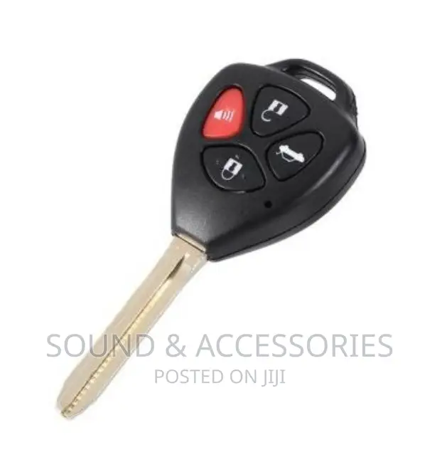Toyota 3+1 Button Remote Key Replacement Shell Case (Blade)