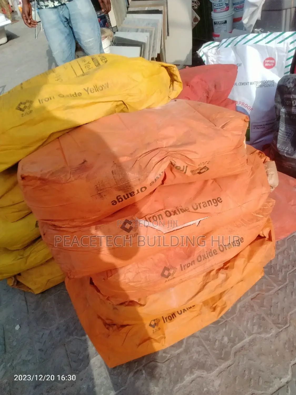Original Orange and Yellow Iron Oxide 920
