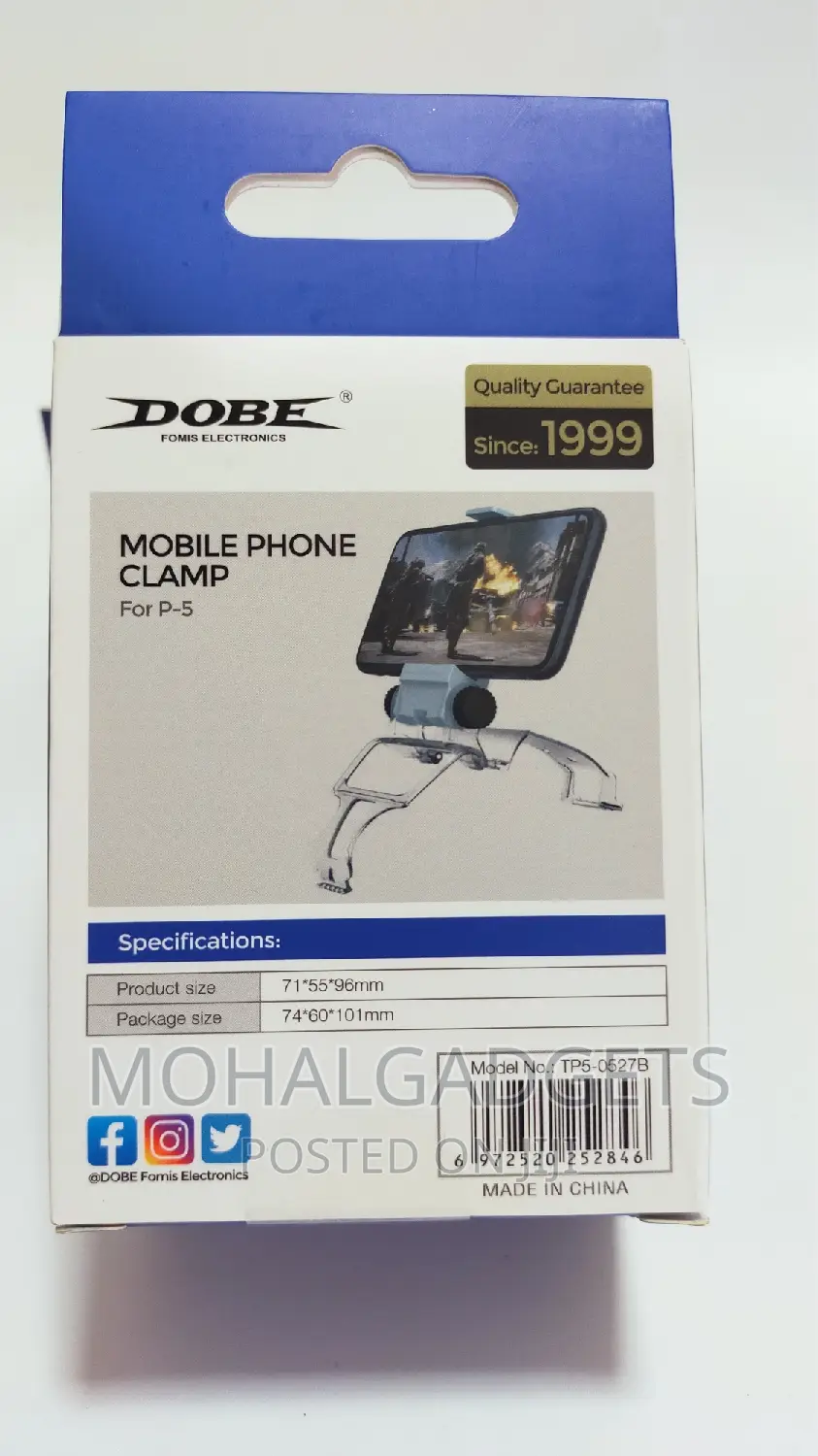 Mobile Phone Telescopic Clamp for Ps5 Controller
