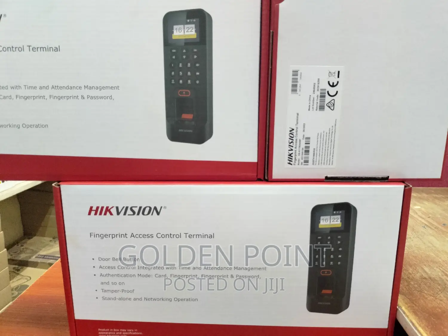 Hikvision Ds-k1t808mfwx Fingerprint Access Control With Battery Backup