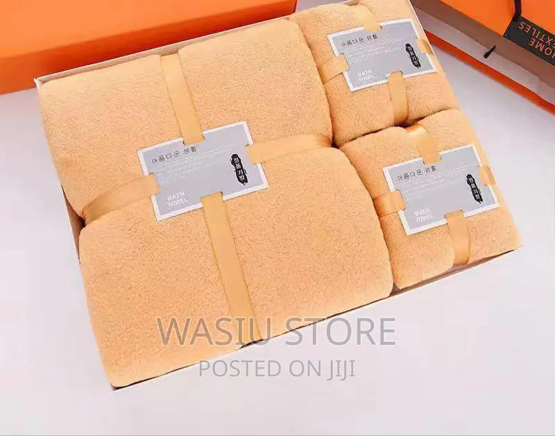 3 in 1 Towel Sets Gift Box