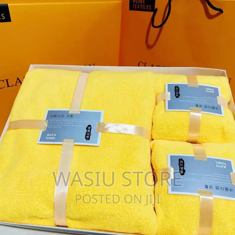 3 in 1 Towel Sets Gift Box