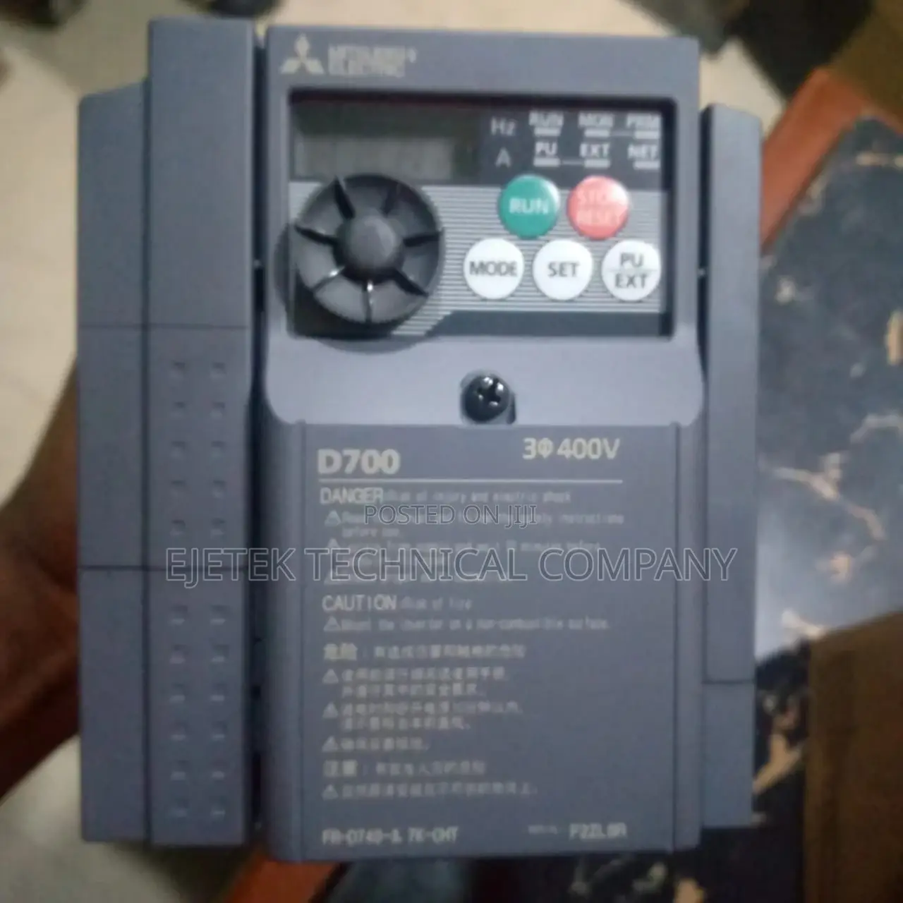 Mitsubishi 3.7kw/5hp Inverter Drive VFD