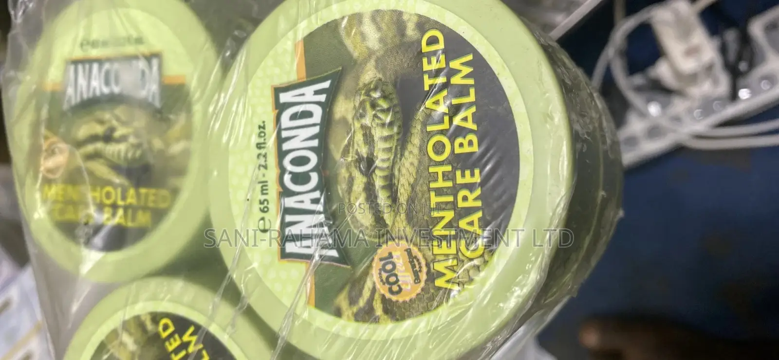 Anaconda Mentholated Care Balm