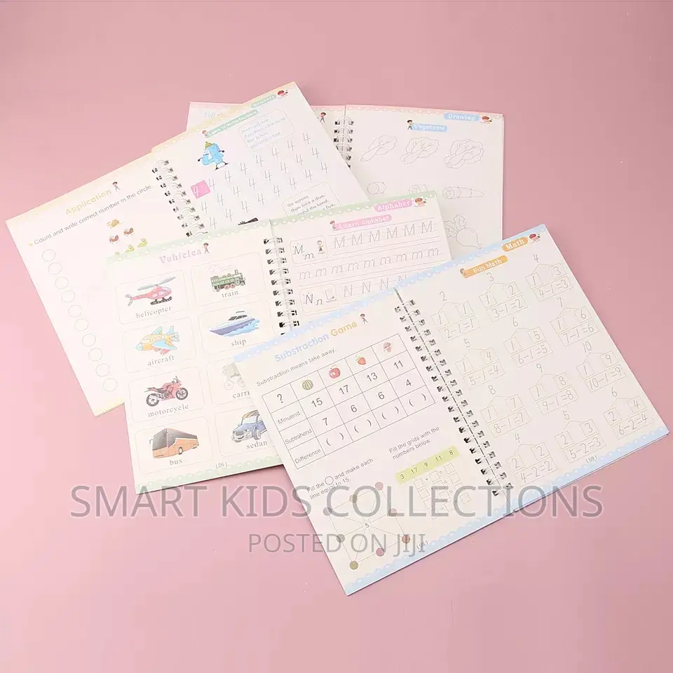4 in 1 Sank Magic Practice Copybook for Kids