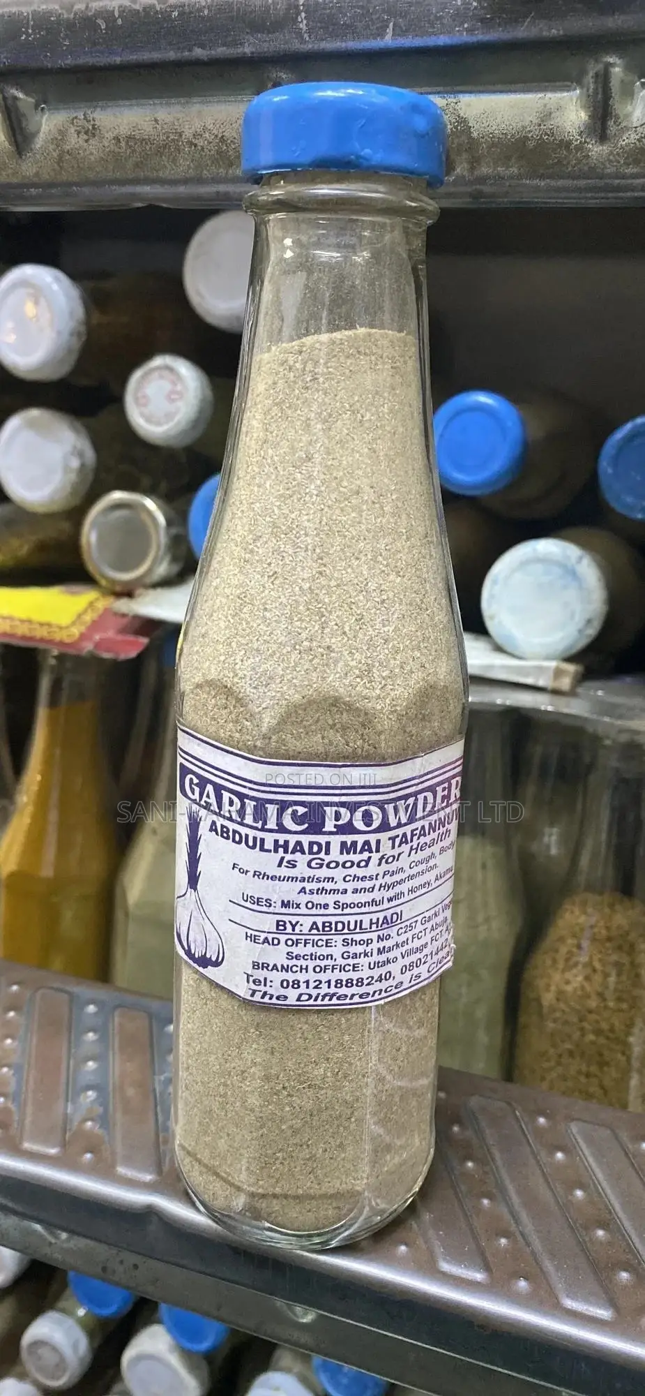 Turmeric,Ginger,Garlic,Bagaruwa,Sidir And Moringa Powder