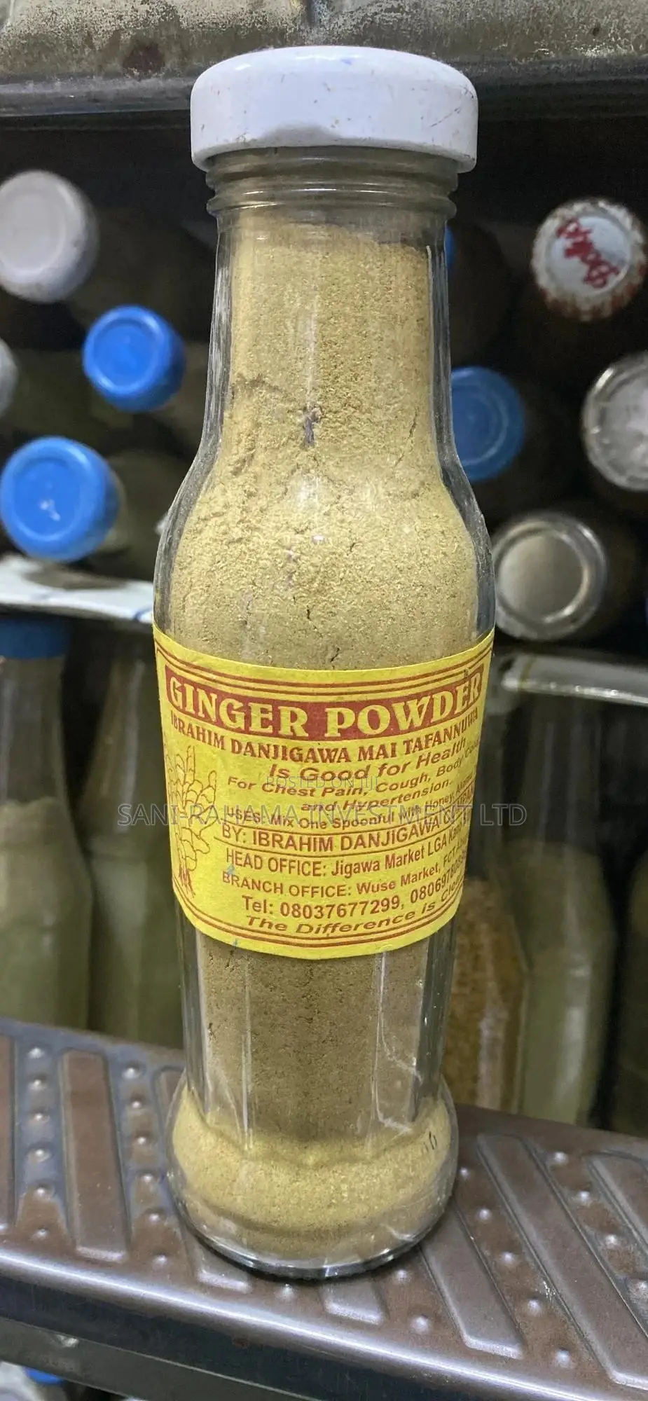 Turmeric,Ginger,Garlic,Bagaruwa,Sidir And Moringa Powder