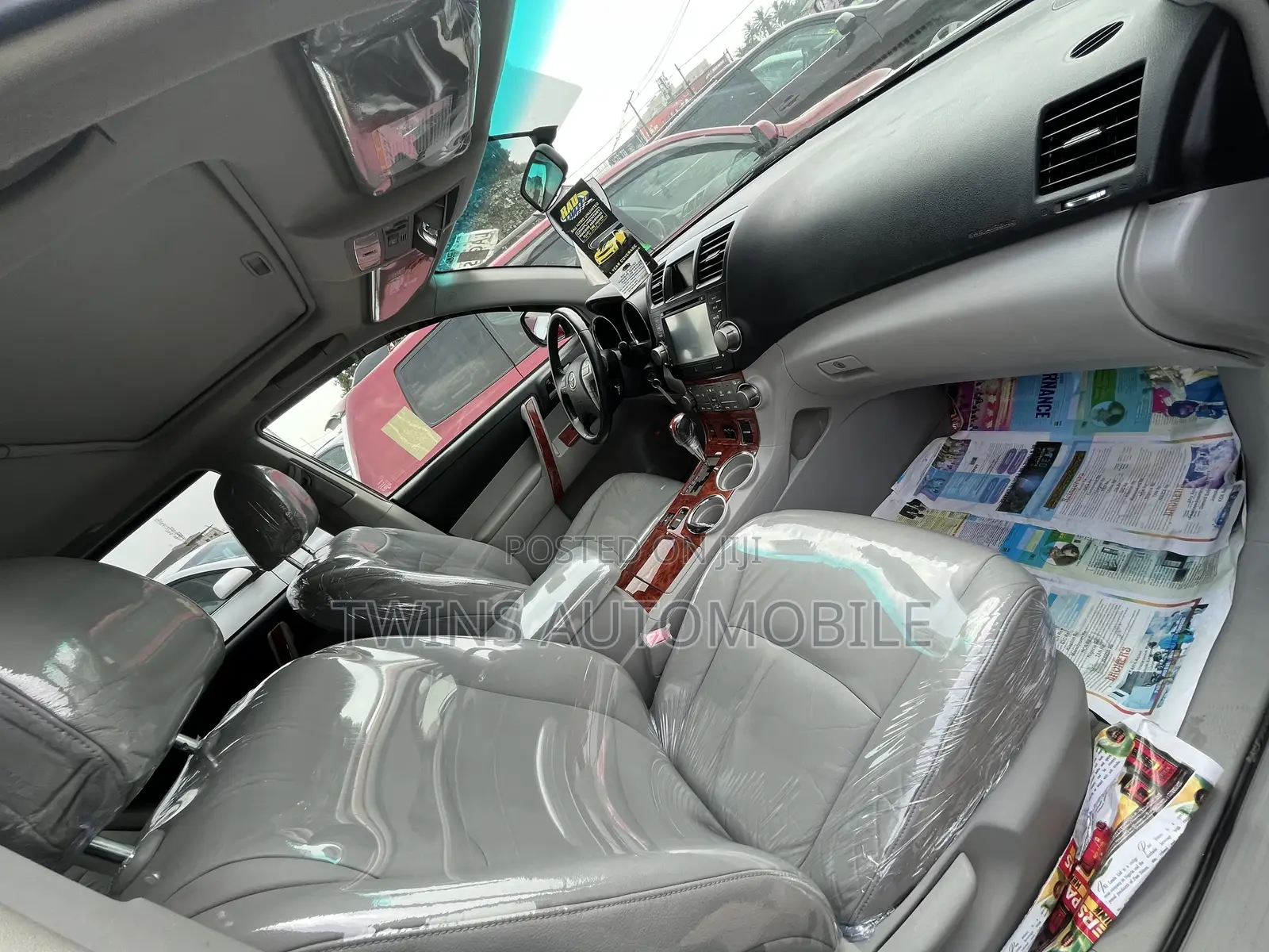 Toyota Highlander Sport 2009 Gray