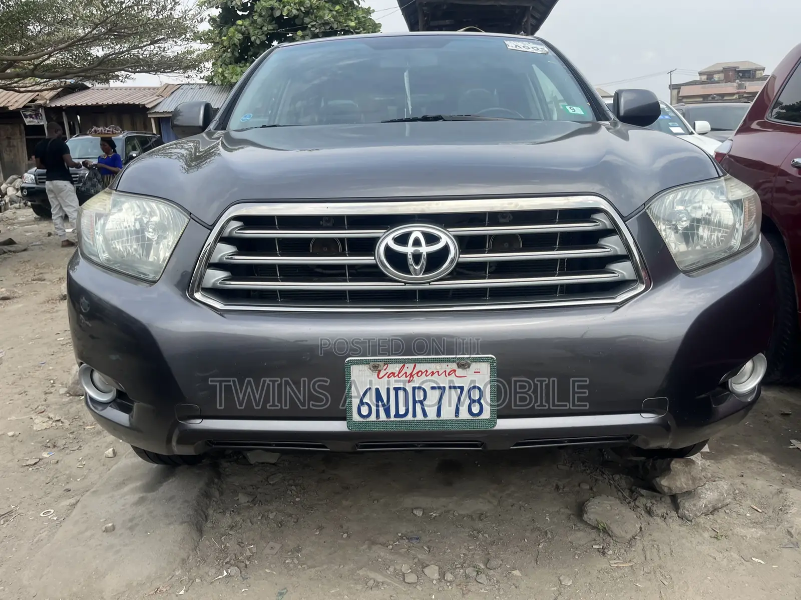 Toyota Highlander Sport 2009 Gray