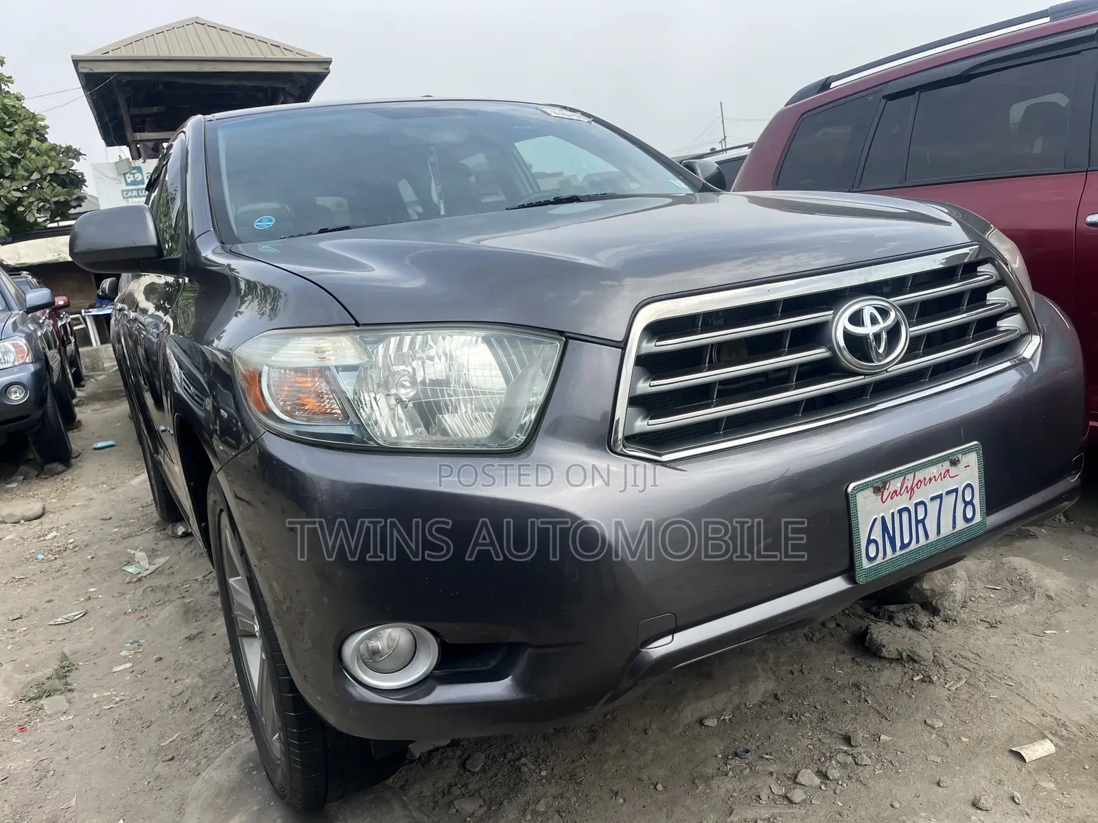 Toyota Highlander Sport 2009 Gray