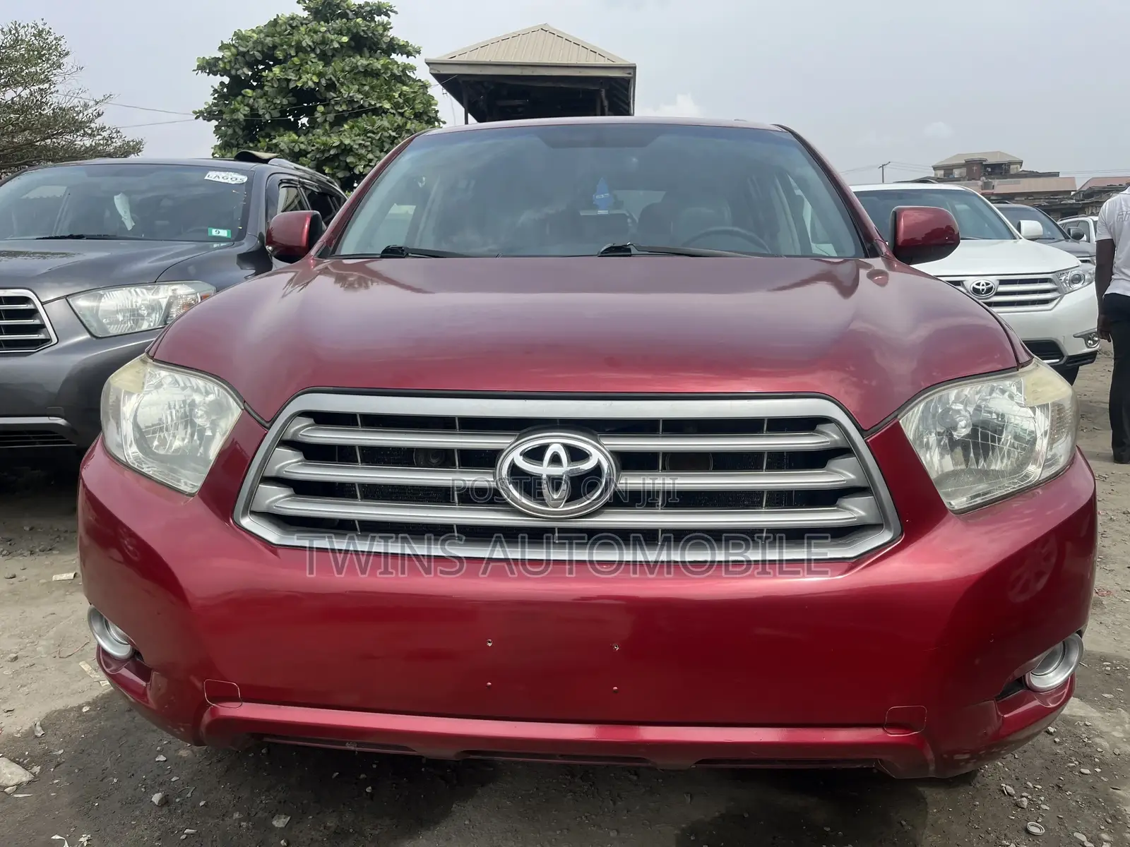 Toyota Highlander Limited 2008 Red