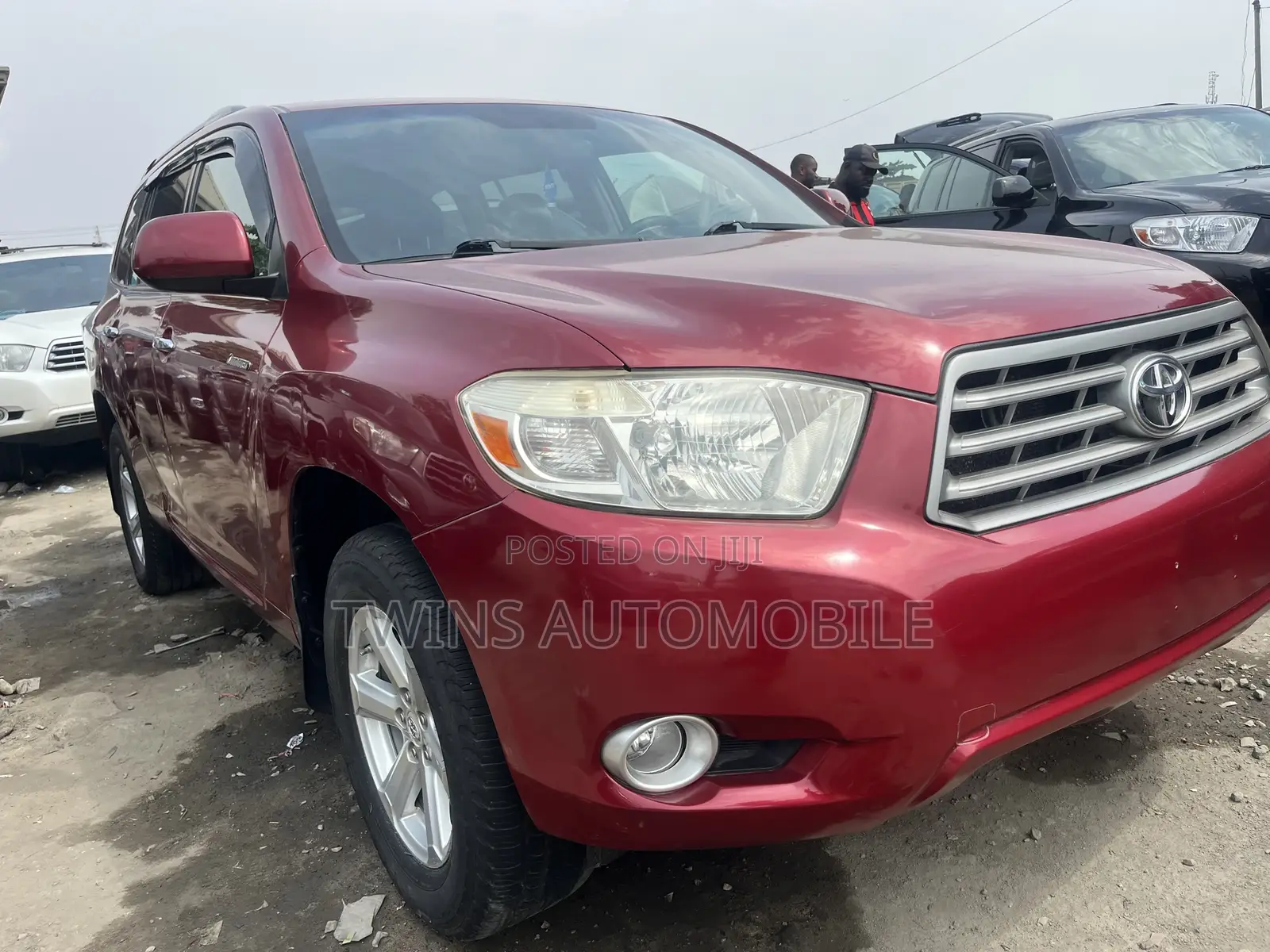 Toyota Highlander Limited 2008 Red