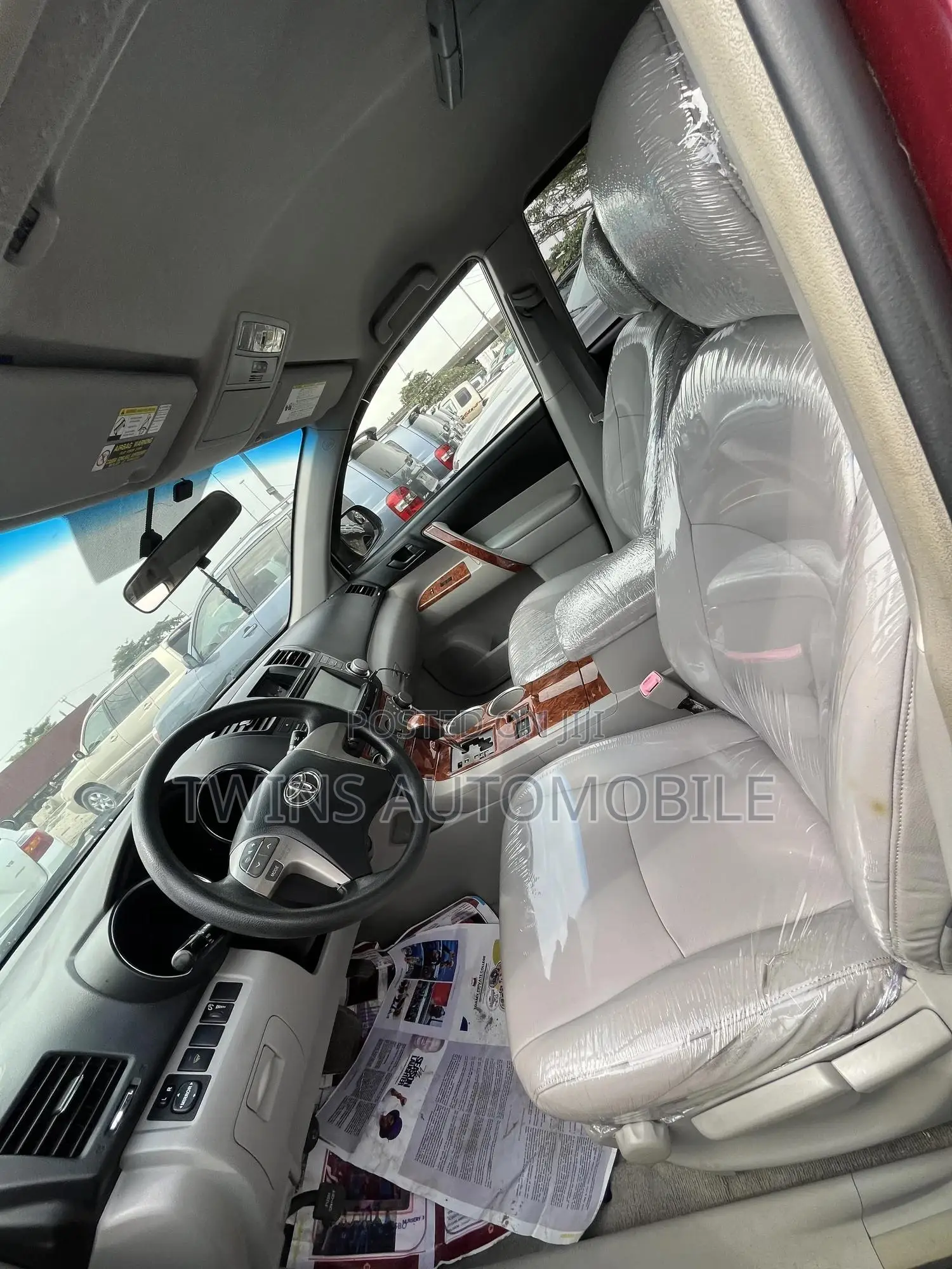 Toyota Highlander Limited 2008 Red