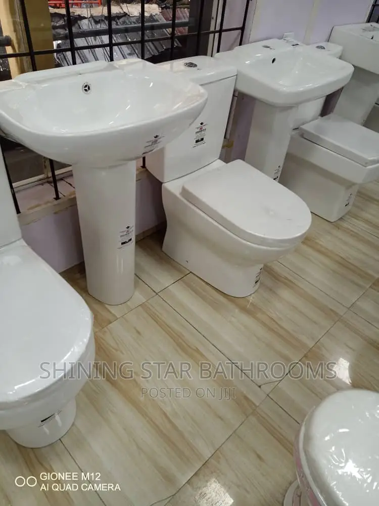 England Toilet Set With Basin