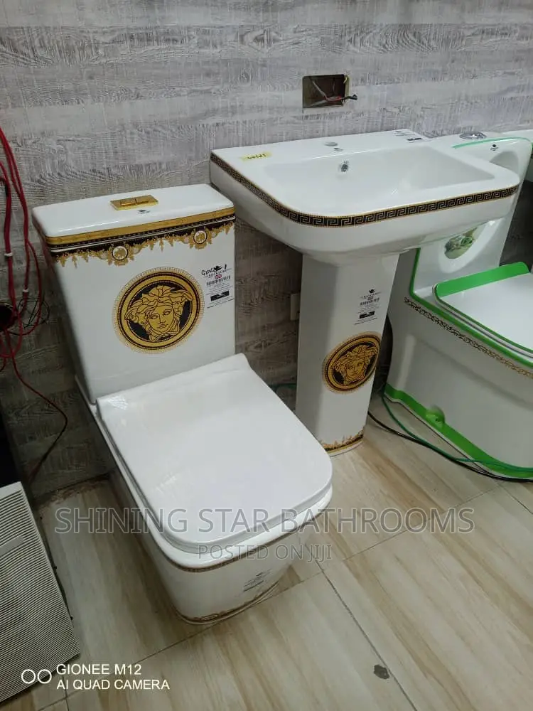 Designed Luxury Toilet Set