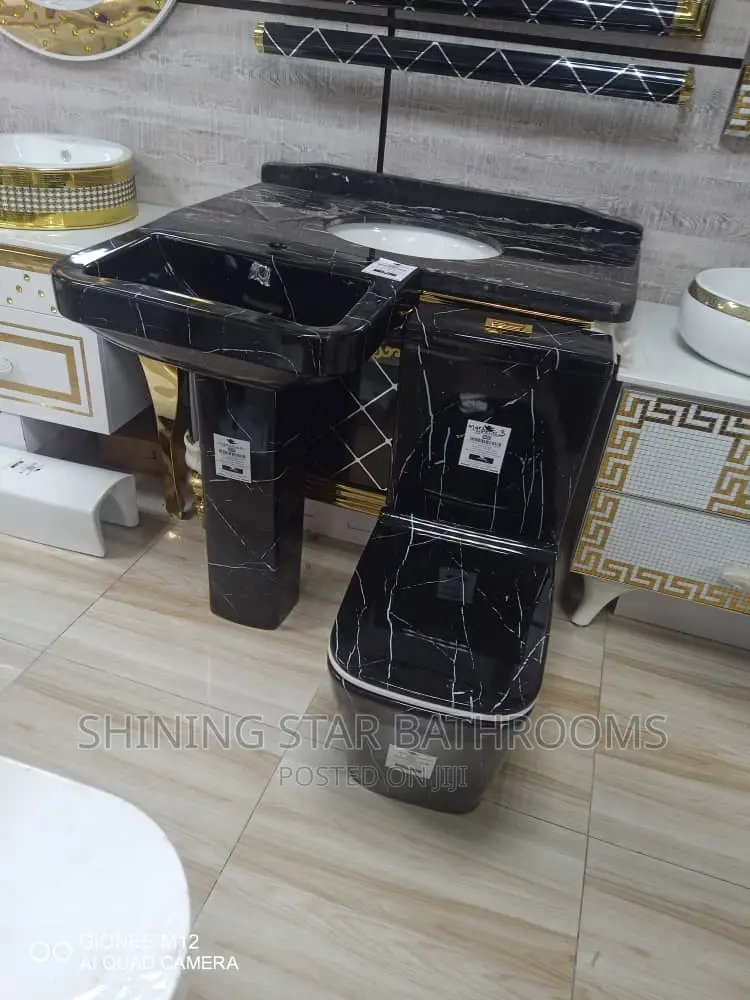 Designed Luxury Toilet Set