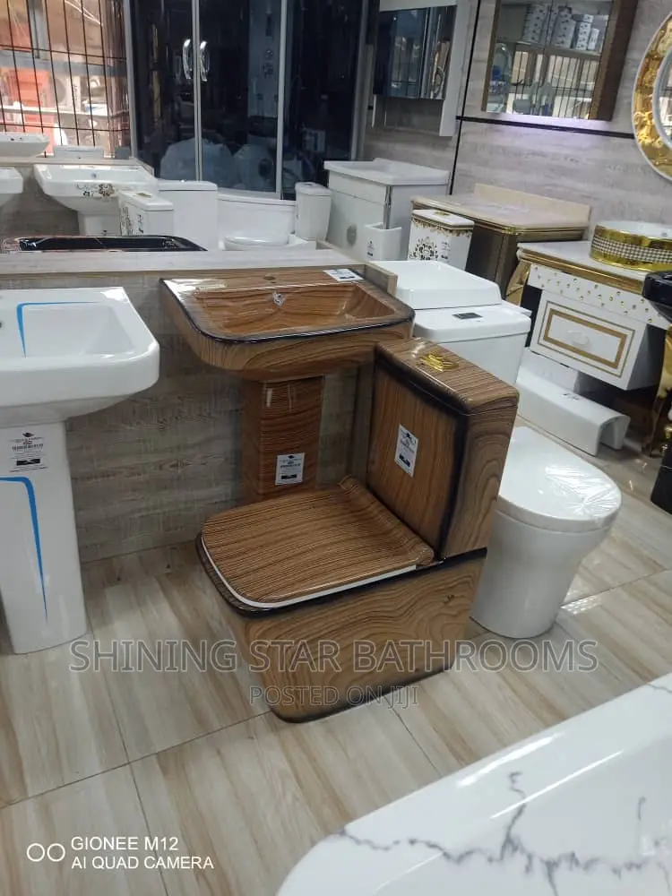 Designed Luxury Toilet Set