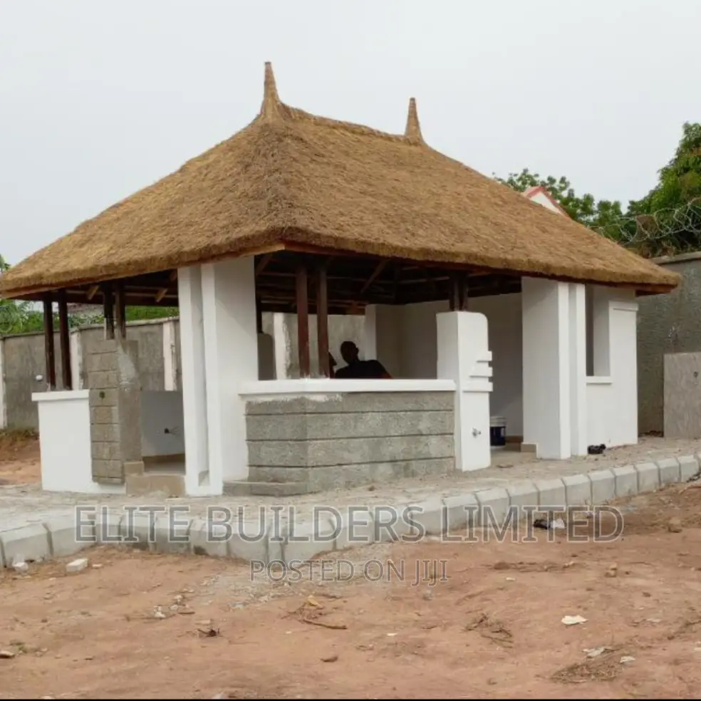 Solid Bush Bar Gazebo Hut in Lagos