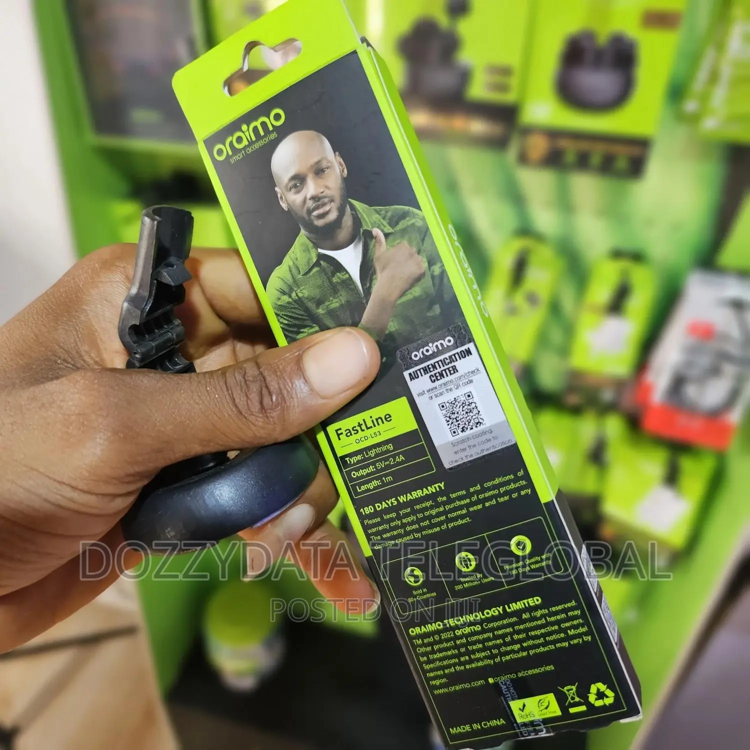 Oraimo iPhone Cable (Fastline Ocd-L53)