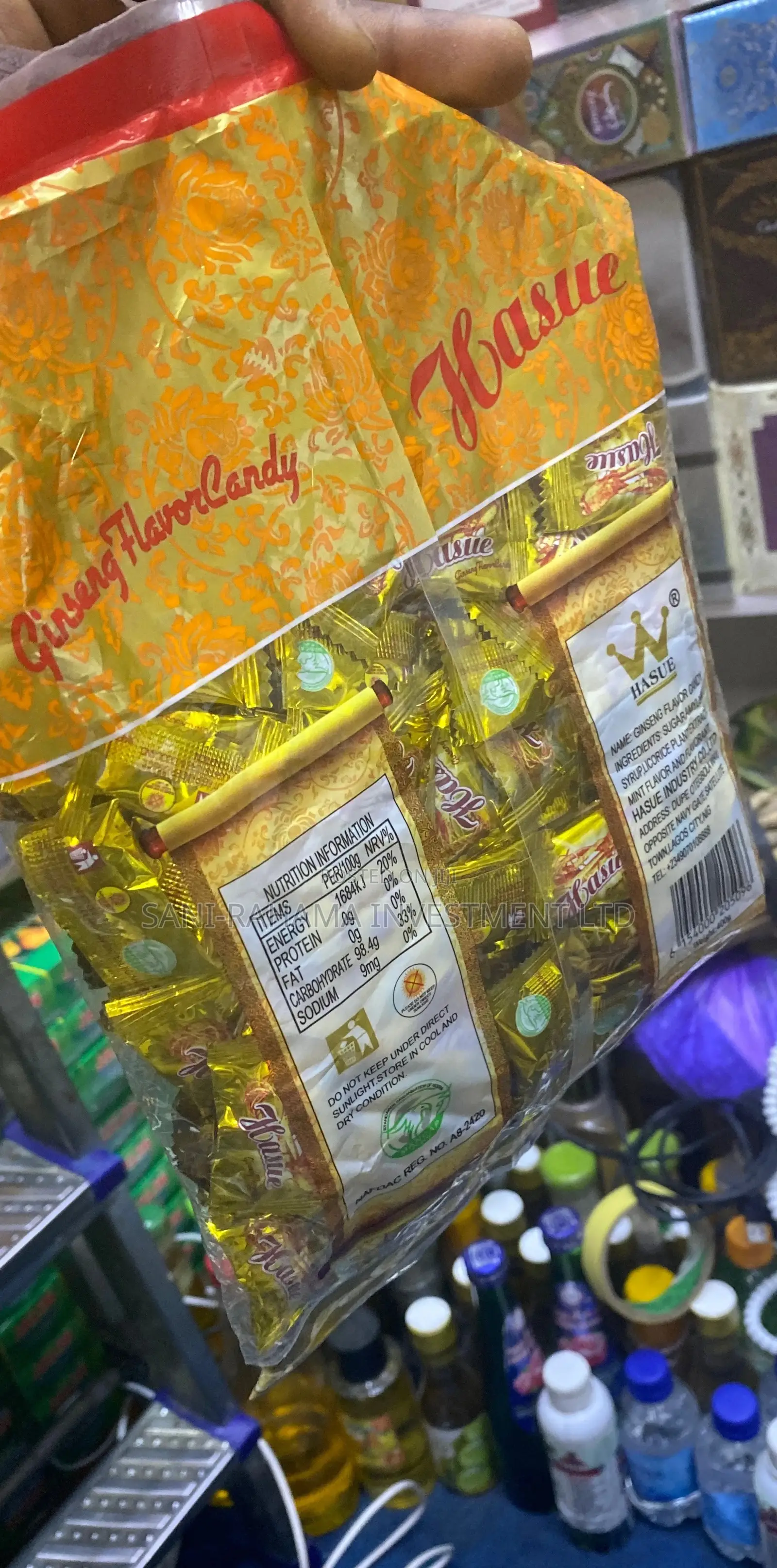 Ginseng Flavor Candy ( Ginseng Sweet ).