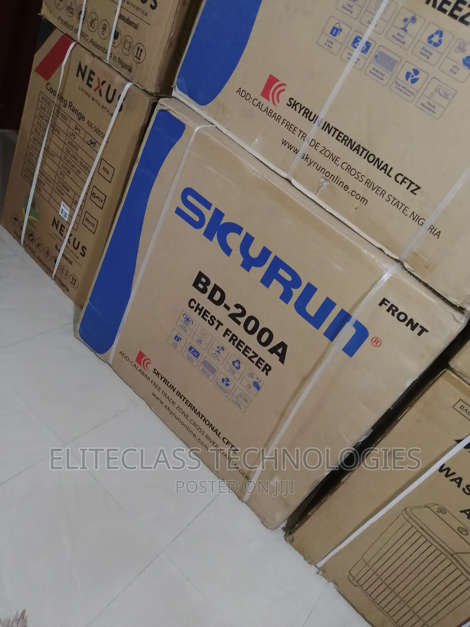 Super Freezing Skyrun 200 Litres Chest Freezer (BD-200A)