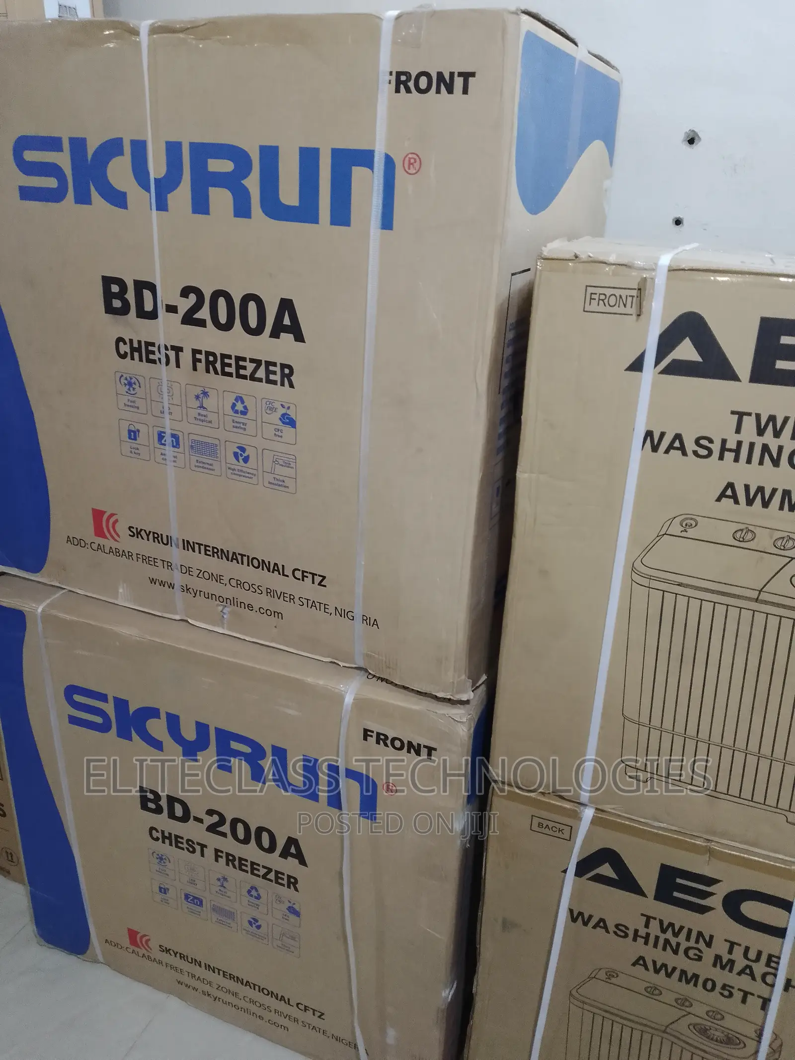 Cold Freezing Skyrun 200 Litres Chest Freezer (BD-200A)