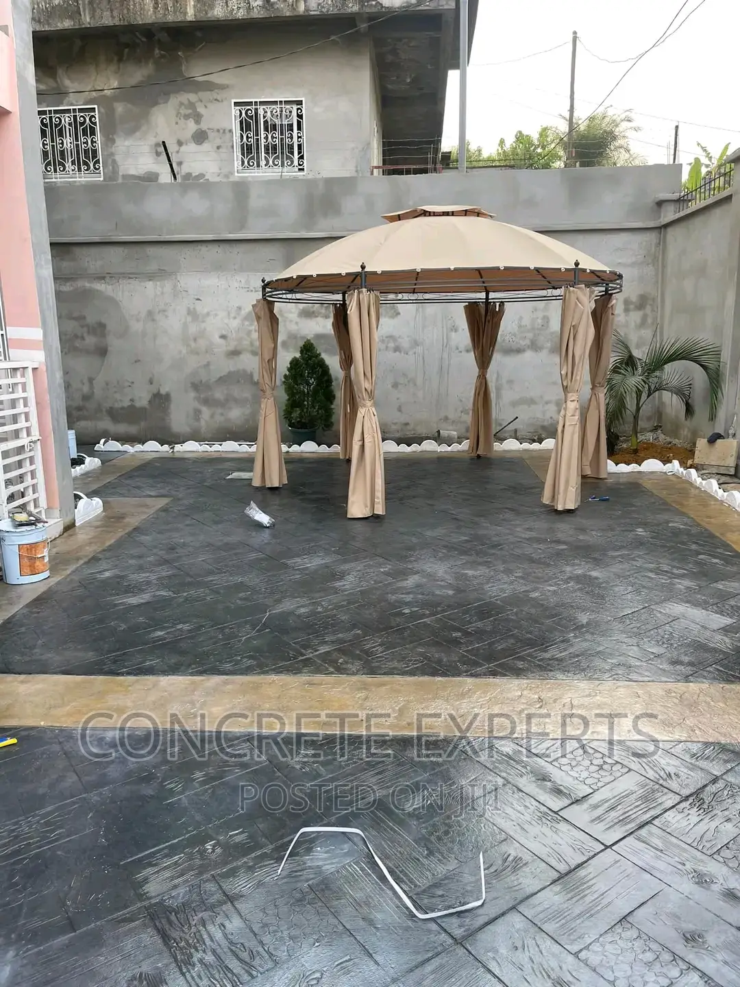 Sangotedo Stamped Concrete