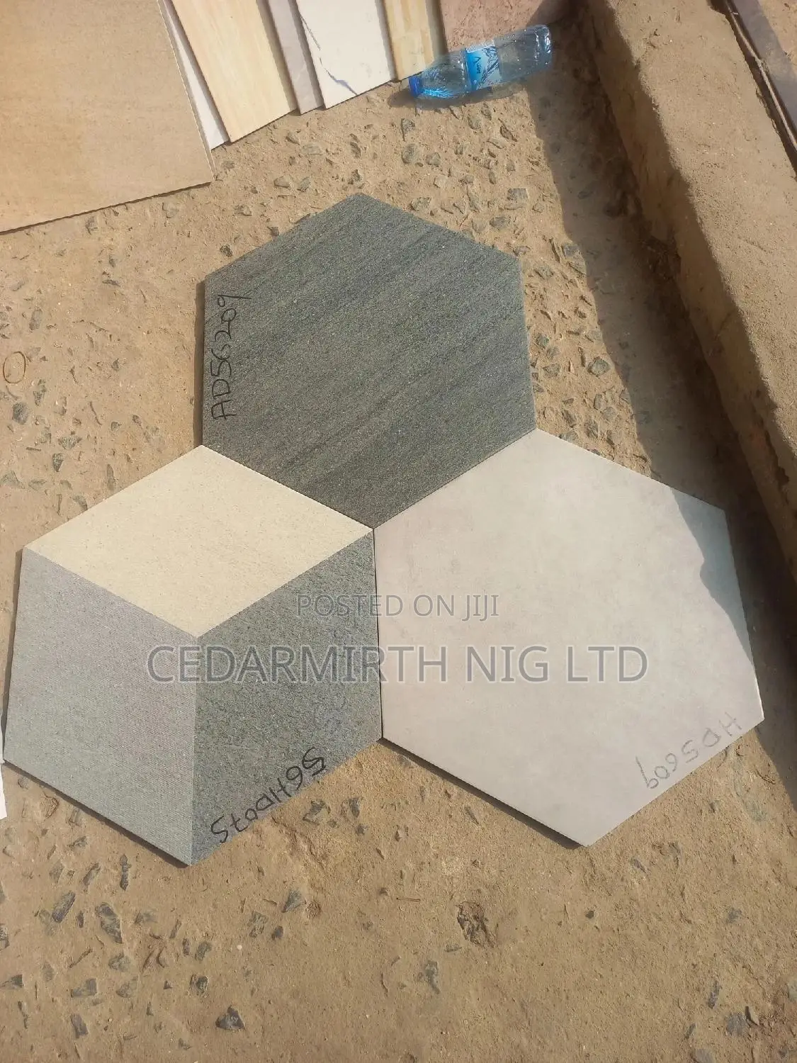 Compound Floor Tile In Gexagon