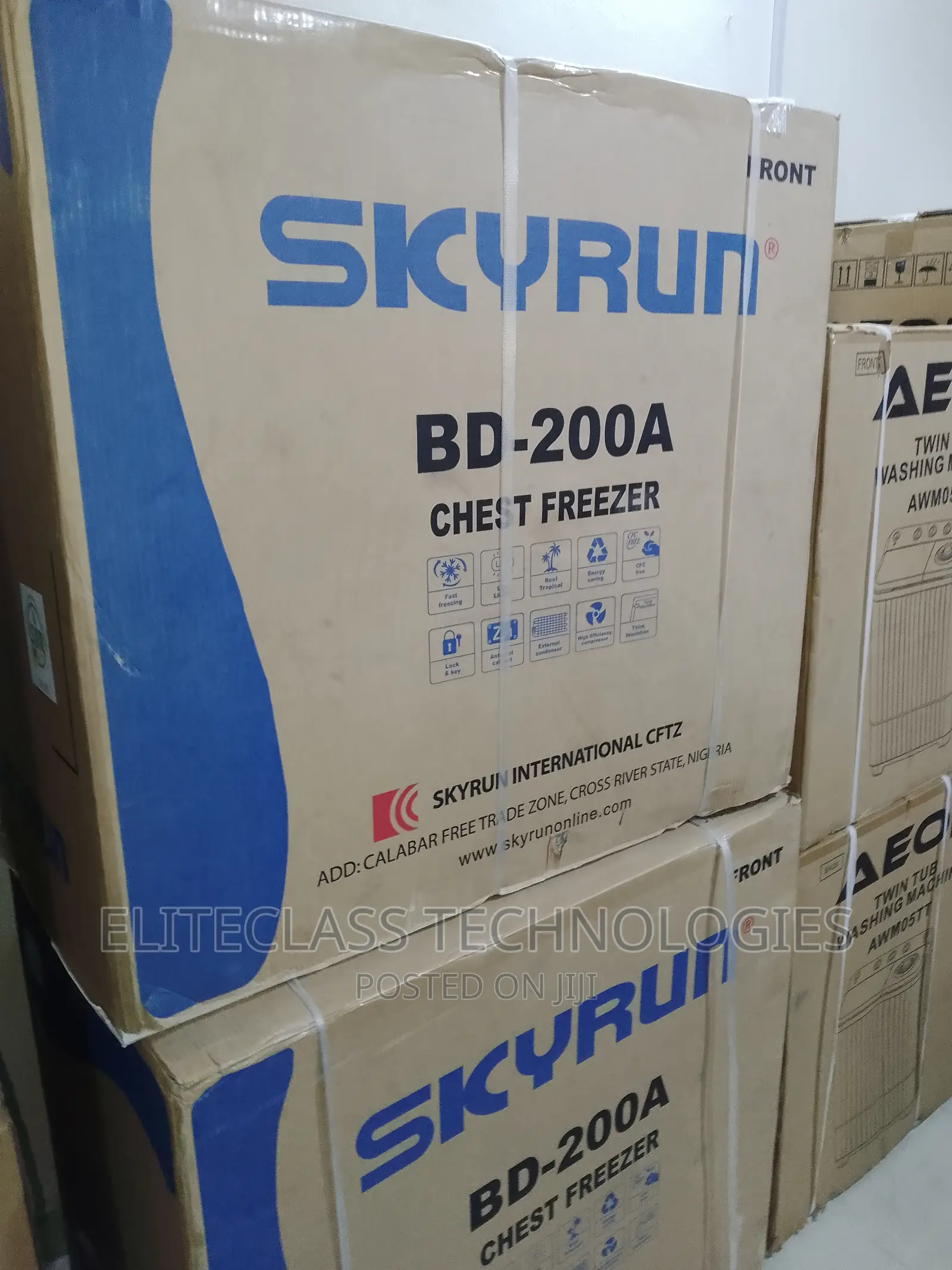 Smart Skyrun 200 Litres Chest Freezer (BD-200A)